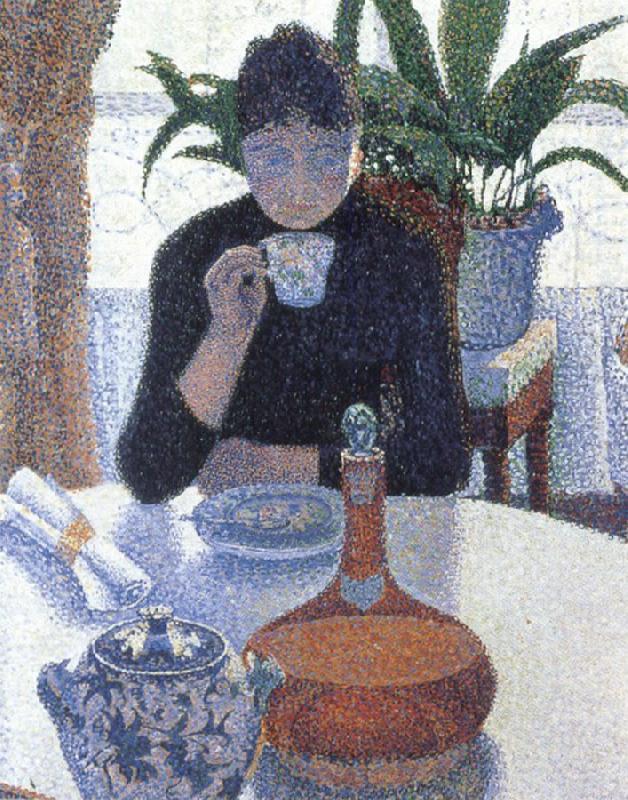 Paul Signac dining room china oil painting image